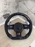 Volan Carbon VW R R line GTI Passat B6 B7 B8 CC Golf 5 6 7 Volkswagen