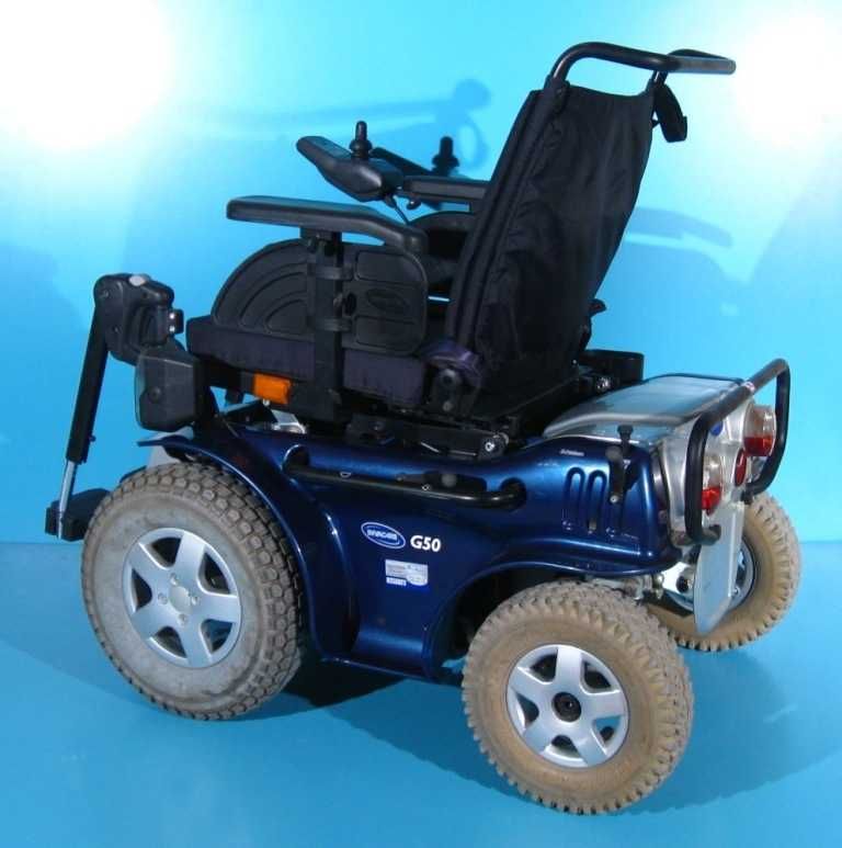 Carucior electric handicap  Invacare G50 - 6 km/h - garantie 12 luni