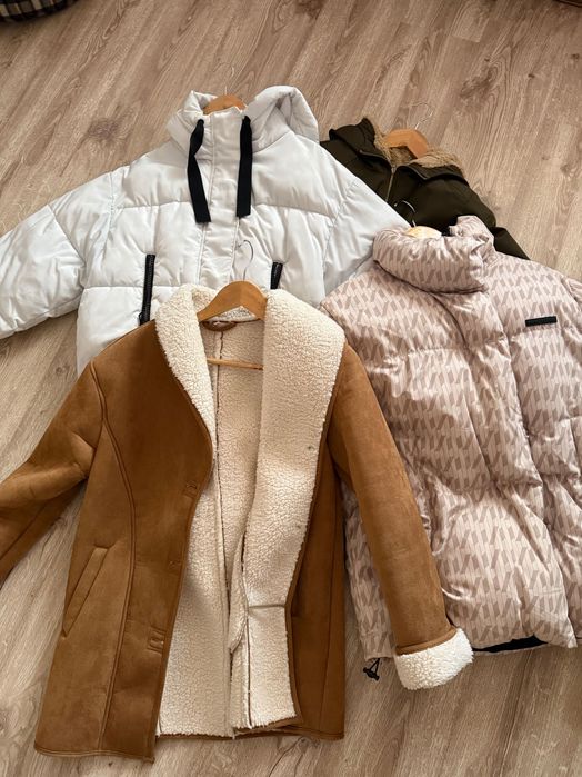 Зимни якета - носени са