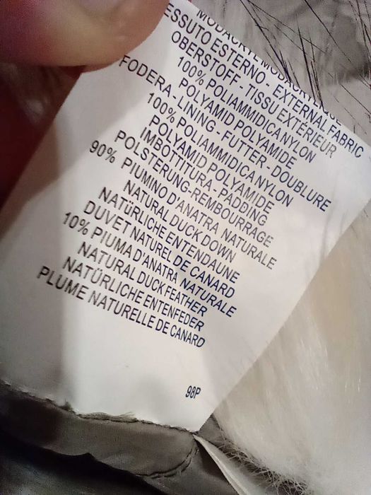 Colmar женско ДВУЛИЦЕВО пухено яке естествен косъм 90% пух перфектно