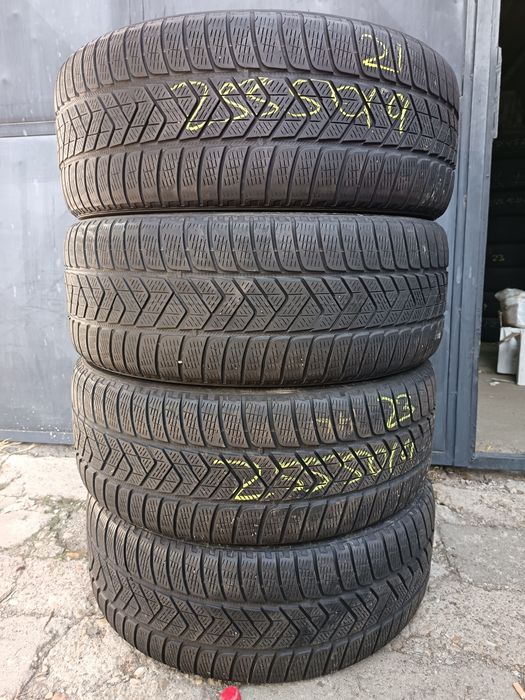 Anvelope MS iarna 255 50 19 pirelli 2021 și 2023 6-6.5mm