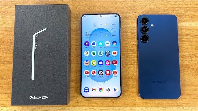 Samsung Galaxy S25+ 256GB Navy  yengi upakovka 1 yillik garantiya