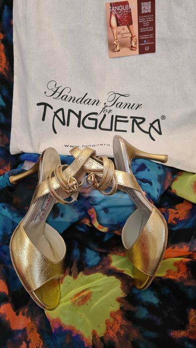 Sandale de dans Tanguera, nr 38, noi