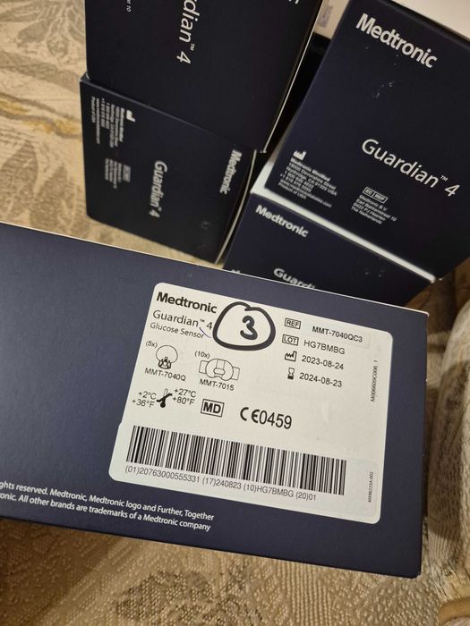 Senzori de glicemie Guardian 4 pentru telefon
