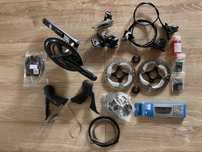 Groupset Shimano Ultegra R8000 hidraulic cu powermeter Giant PowerPro