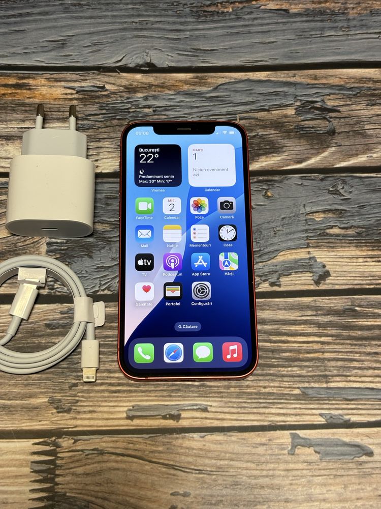 iPhone 12 Red Edition ca Nou