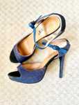 G-star Raw 11 cm дънкови сандали / Denim Stiletto Heels (No 39-40)