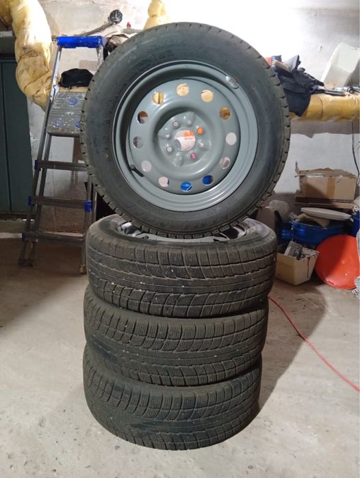 185 60 R14 лепучка покрышки зимнее с дисками