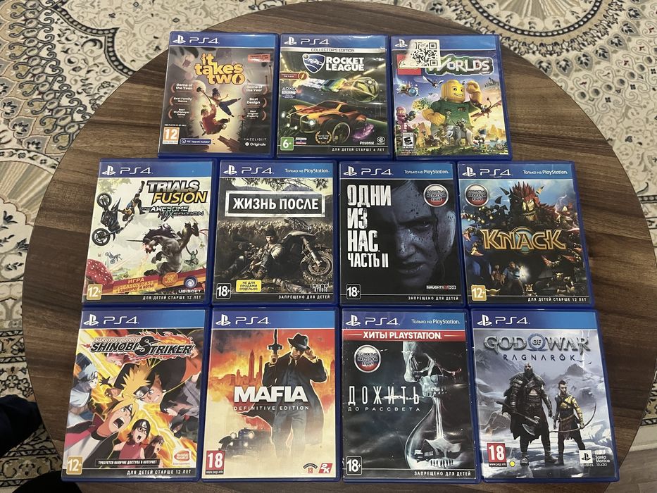 Игры на PS4 PS5 диски