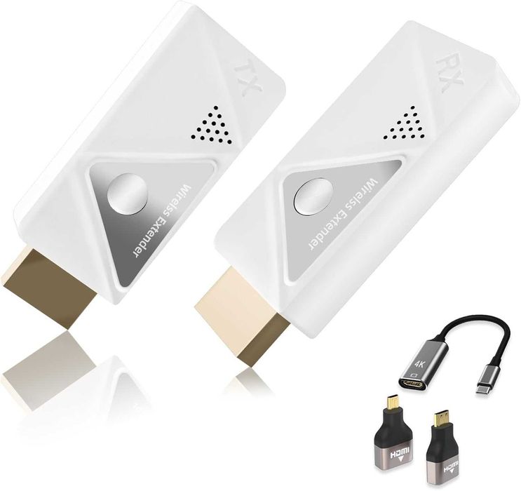SUNMEG Безжичен HDMI предавател и приемник - 4K, 1080P 60Hz