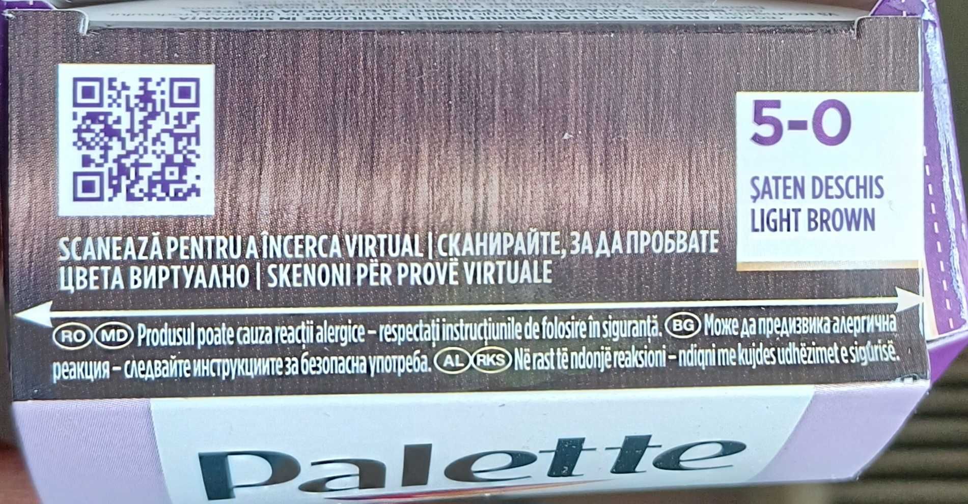 Боя за коса Palette