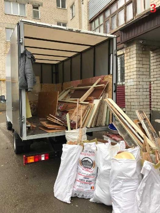 Вывезем на свалку строительный мусор, хлам, старую мебель газели.