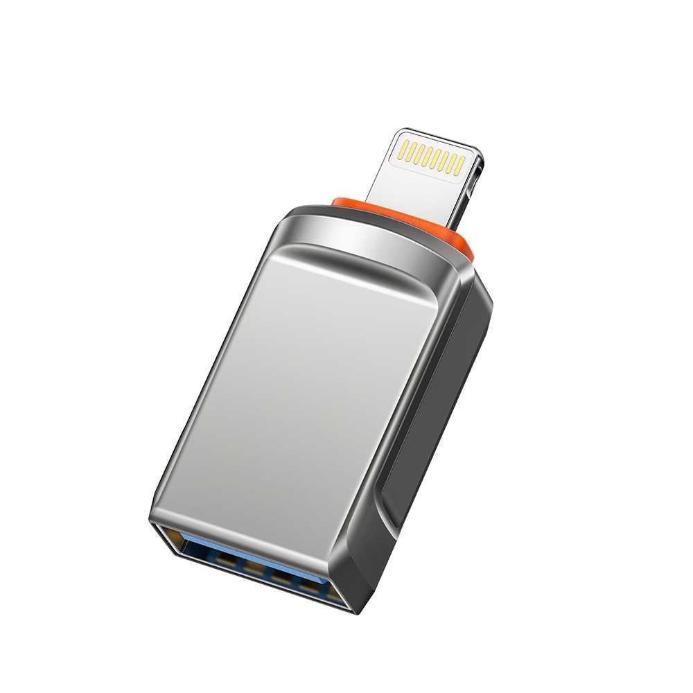 OTG Lightning към USB 3.0 за свързване на флашка към IPhone