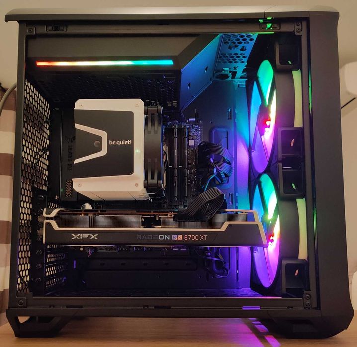 Геймърски компютър Ryzen 7500F RX 6700XT 13TB