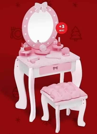 Măsuță de machiaj pentru copii - produs nou, sigilat.