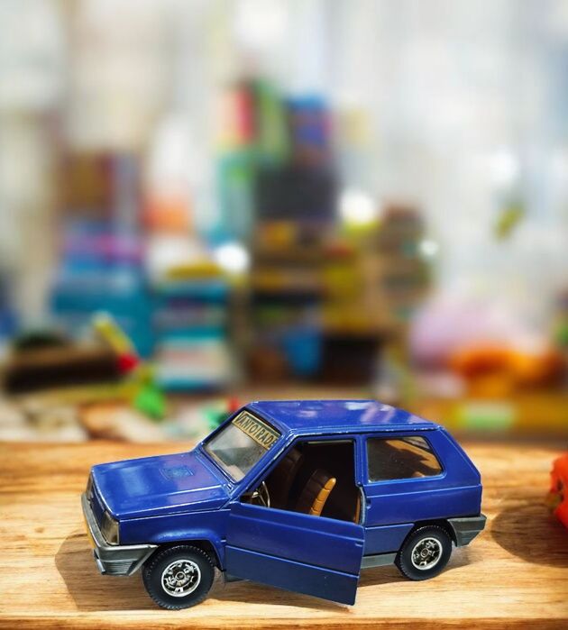 Фиат панда Бураго Италия количка 1/24