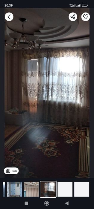 Navoiy shahar Nizomiy ko'chasi 2-a uy, 5-etaj 3 xonalik, remont yaxshi