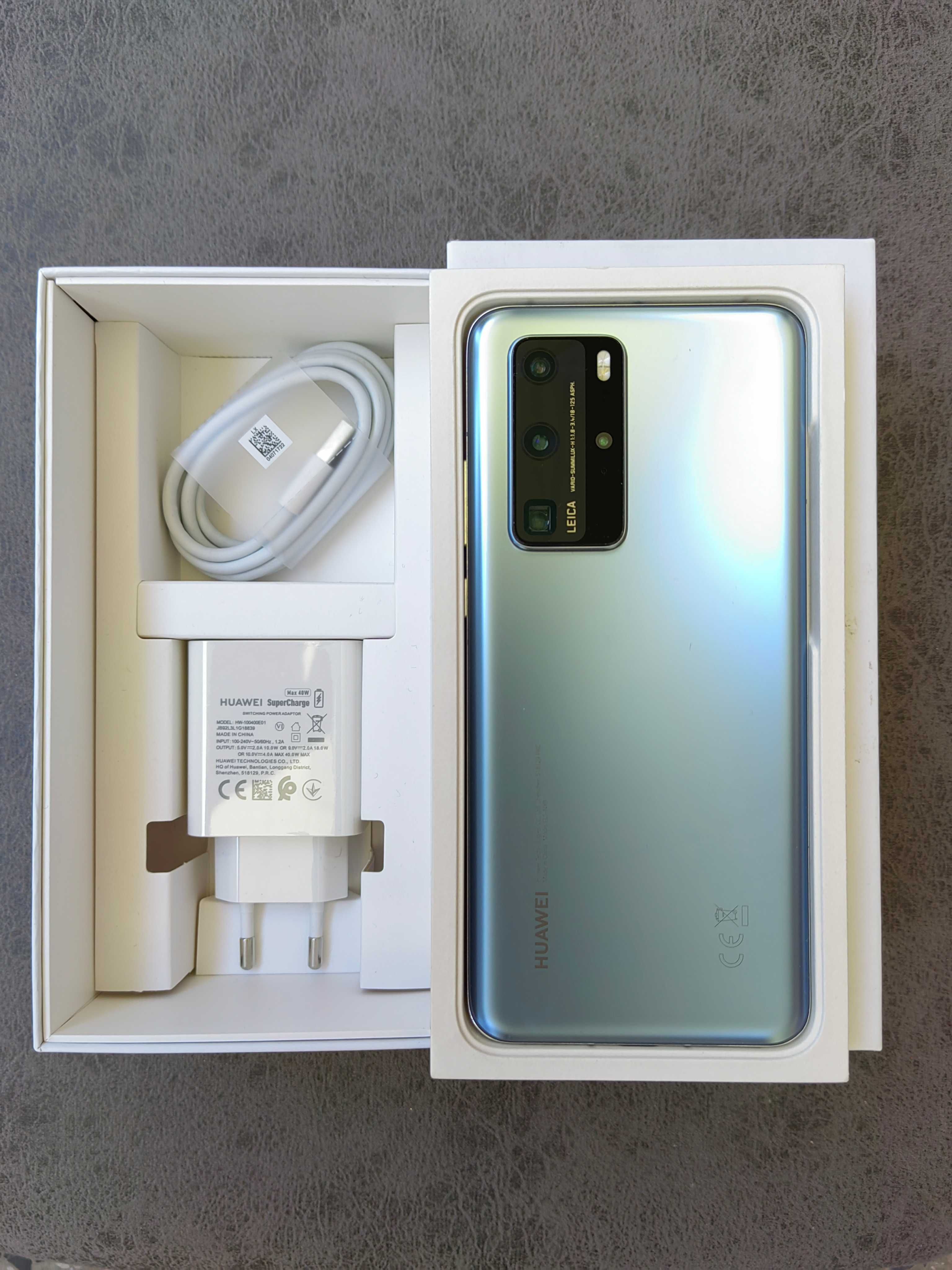 Huawei P40 Pro 256GB Silver Frost + Huawei nova 9 128GB Black extra