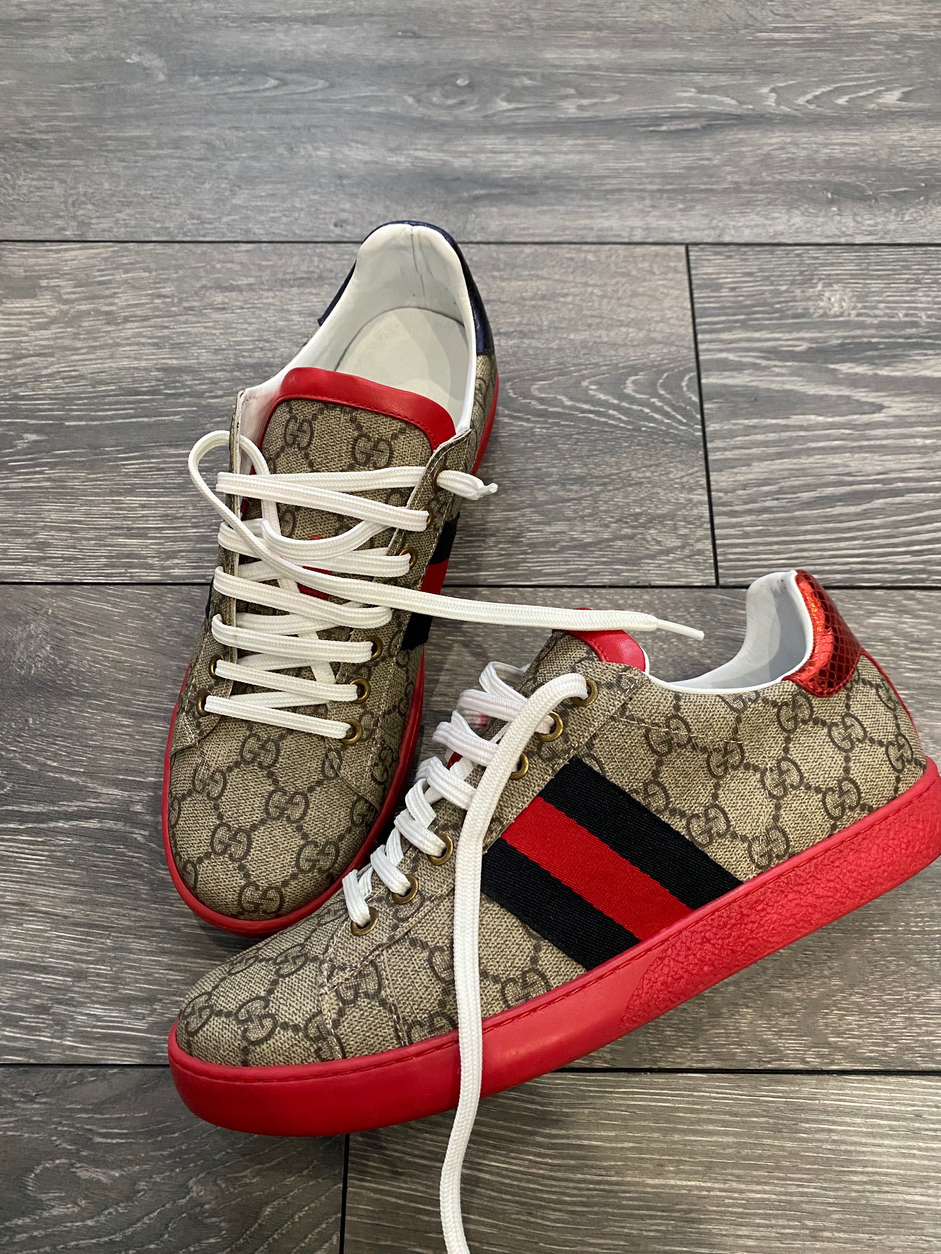 Adidasi Gucci Piele Naturala