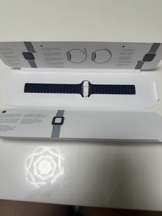 Каишка Apple Watch 45mm Ink Leather