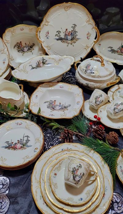 Сервиз за хранене и кафе Rosenthal Sanssouci Hoeroldt Arkadien