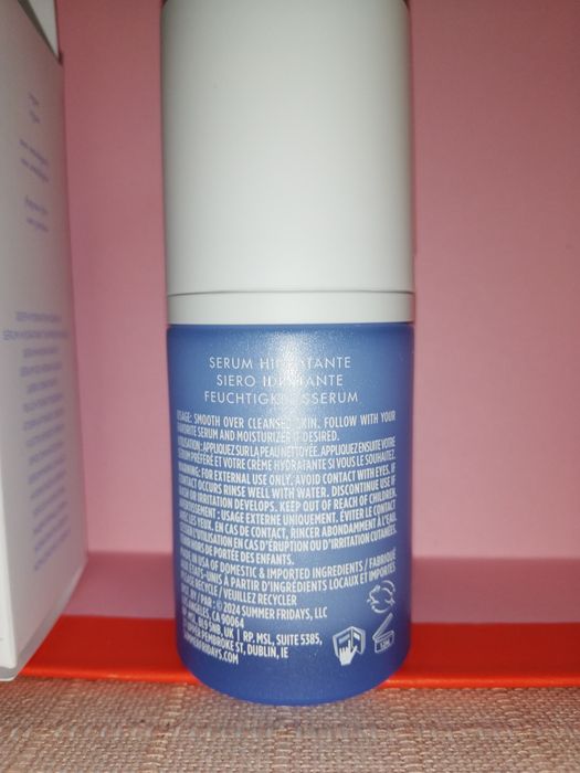 Summer Fridays Jet Lag Deep Hydration Serum sephora