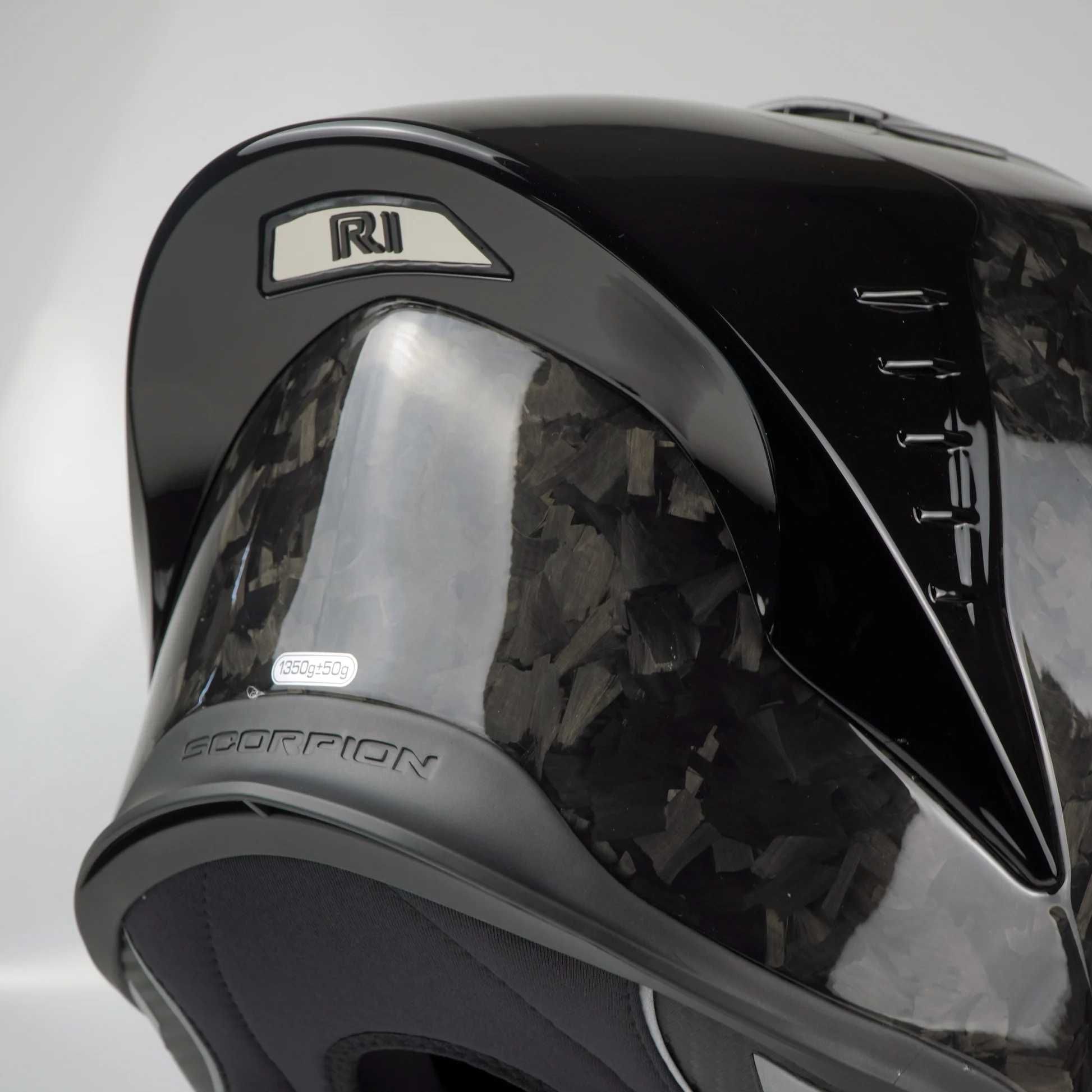 Мото каска  за мотор  SCORPION R1 EVO 2 ONYX CARBON