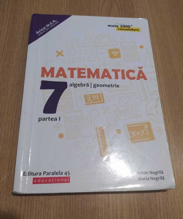Cărți și manuale matematică 3