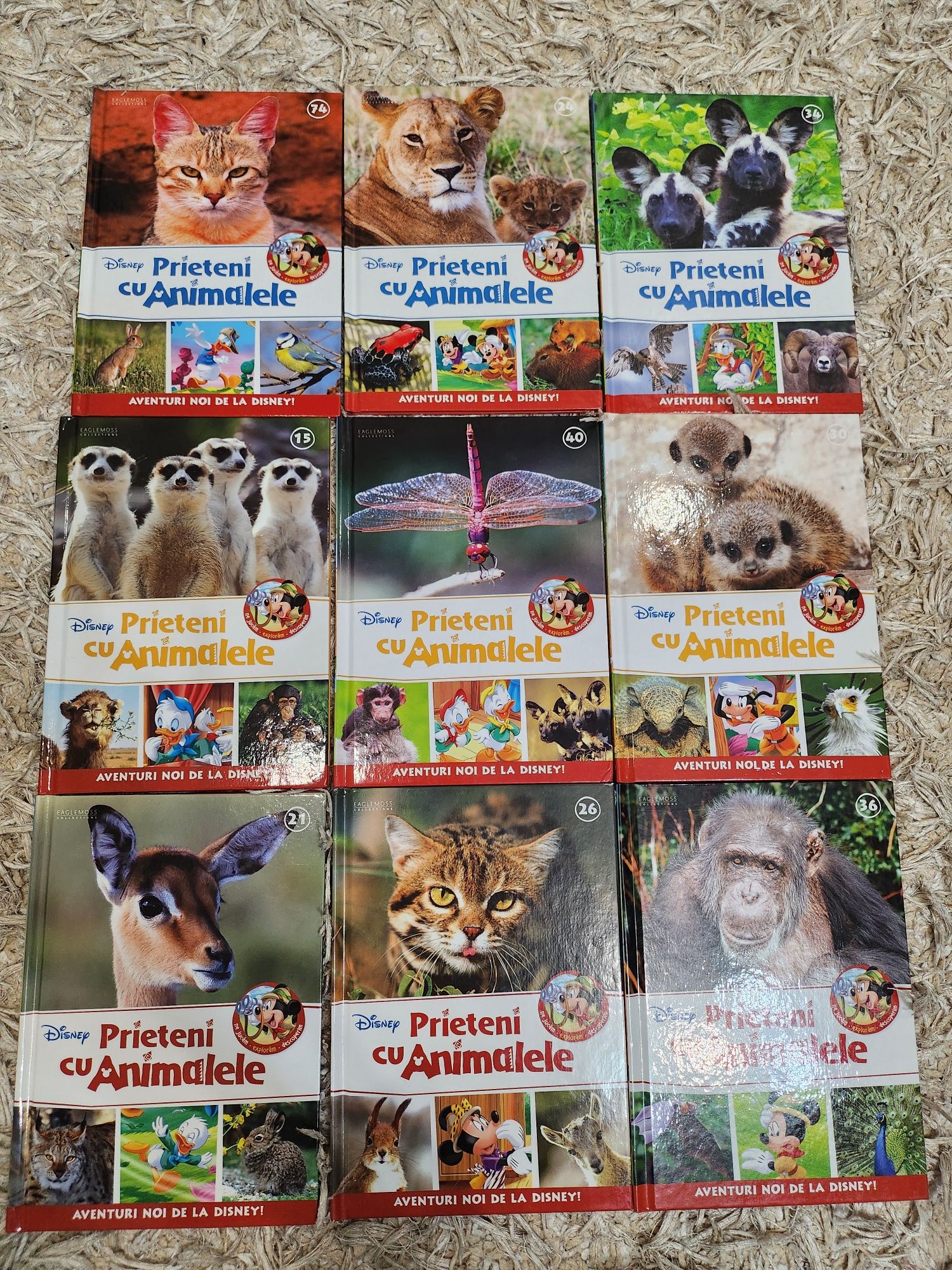 Cărți Disney Prieteni cu animalele