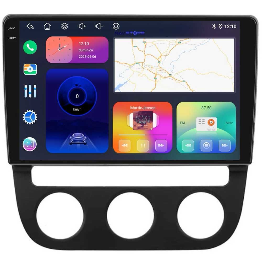 Navigatie Android Dedicata 10Inch, Volkswagen Golf5/Jetta (2004-2009)