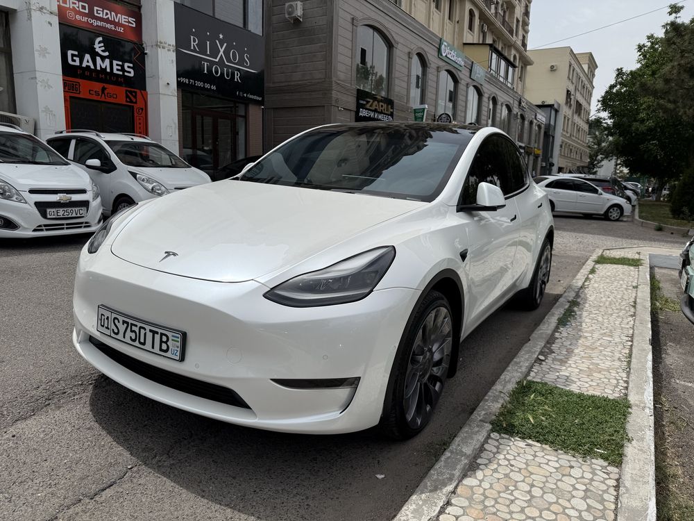 Tesla Model Y dual motor naqd va variant