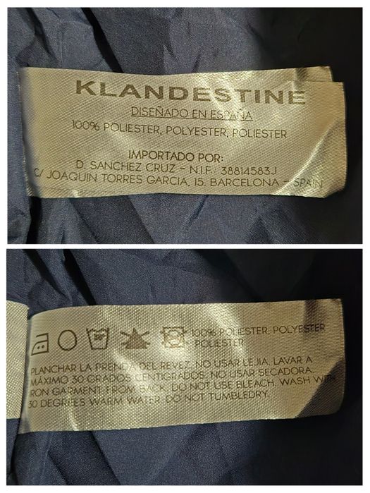 Geacă Klandestine Premium, Utility Style, Poliester, Mărime M, Spania