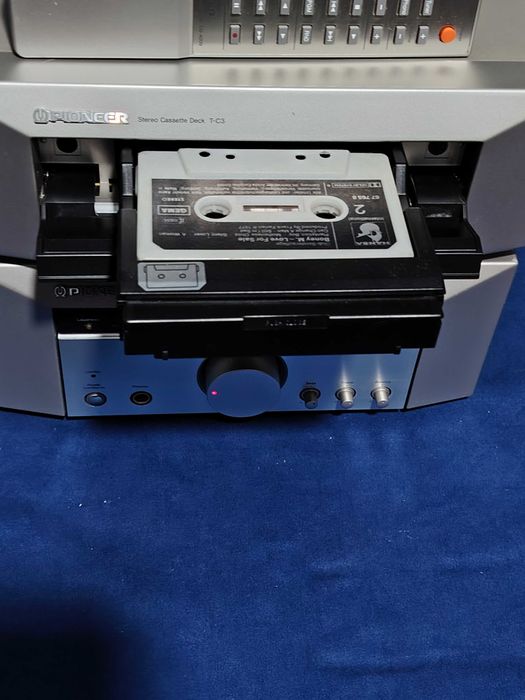 PIONEER A-C5 Stereo amplifier, PIONEER T-C3 Stereo Cassette Deck
