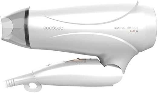 Сешоар за коса Cecotec Travelwhite 2400W За пътуване , сгъваем Бял