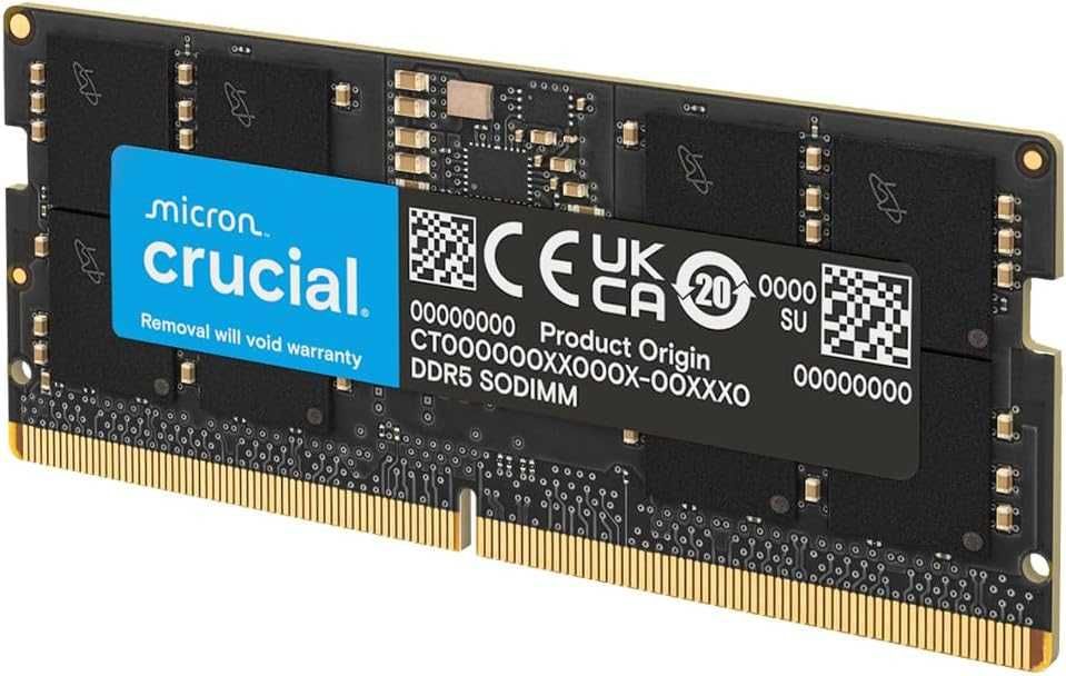 Crucial DDR5 16GB 4800MHz SODIMM - Memorie Laptop/Notebook