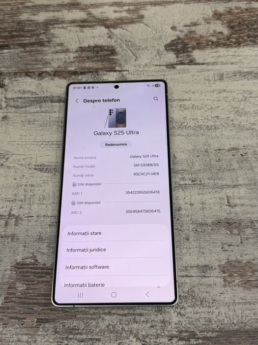 Samsung S25 Ultra Pret 4000 lei