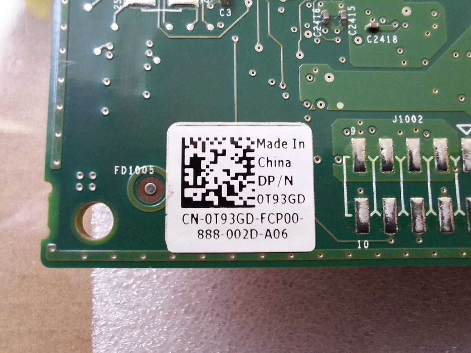 Placa retea server Dell HP Intel T93GD 0T93GD DELL SAS 12GB, DUAL PORT
