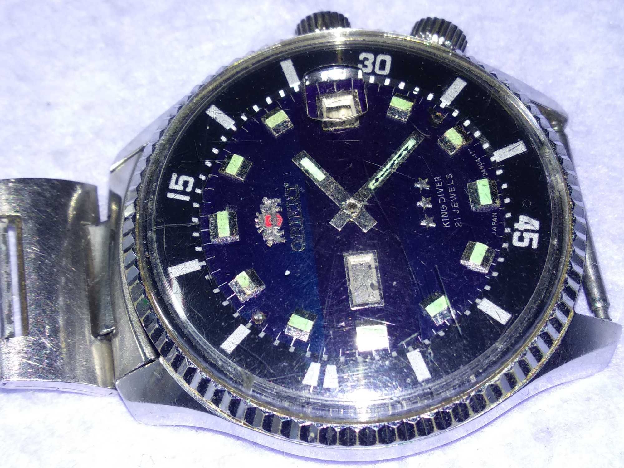 ORIENT KING DIVER 21 JEWELS JAPAN Y24904-177 Ориент Автоматик