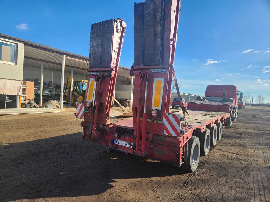 Trailer Goldhoger rampe hidraulice