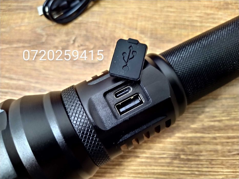 Lanterna XHP360 led multicore cu 36 de nuclee, model nou 2024