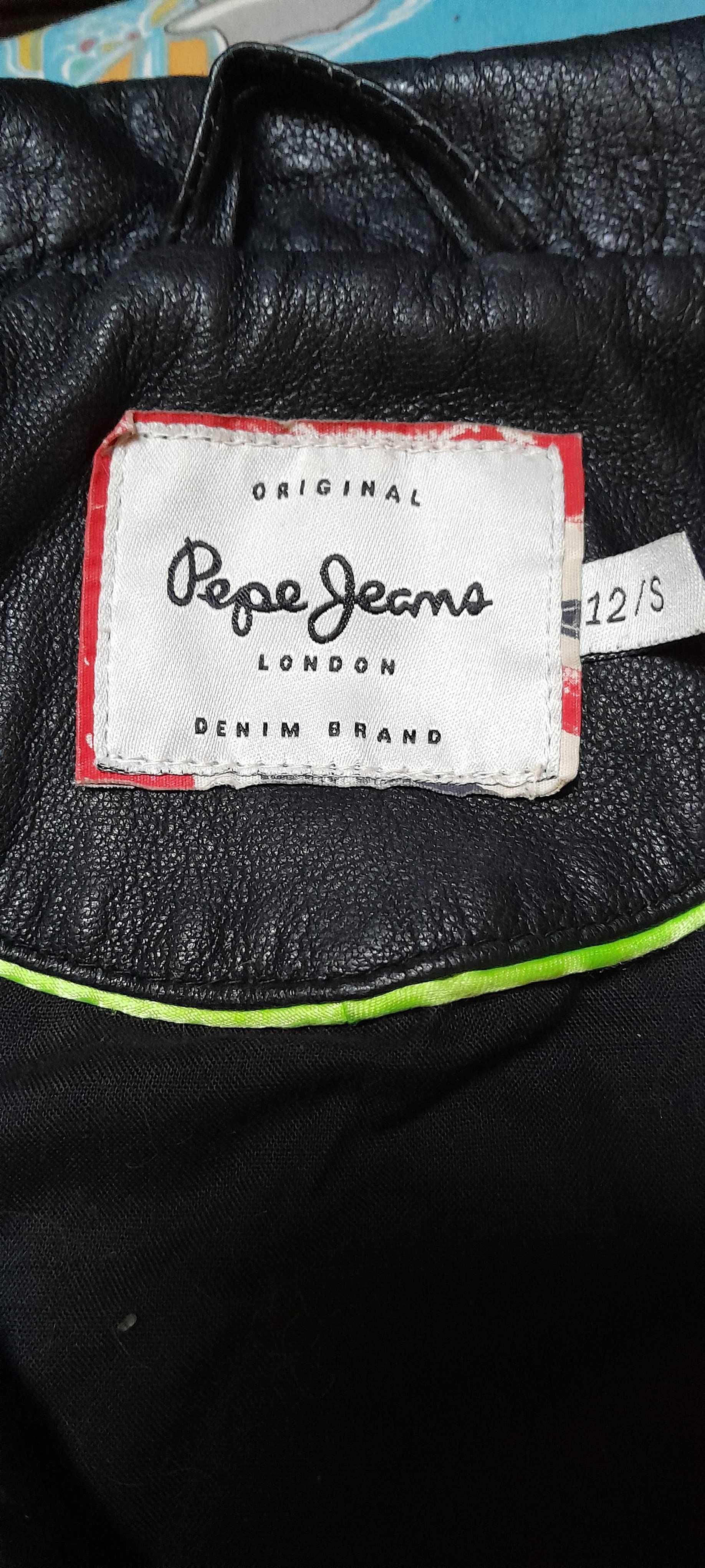 Pepe Jeans оригинално кожено яке