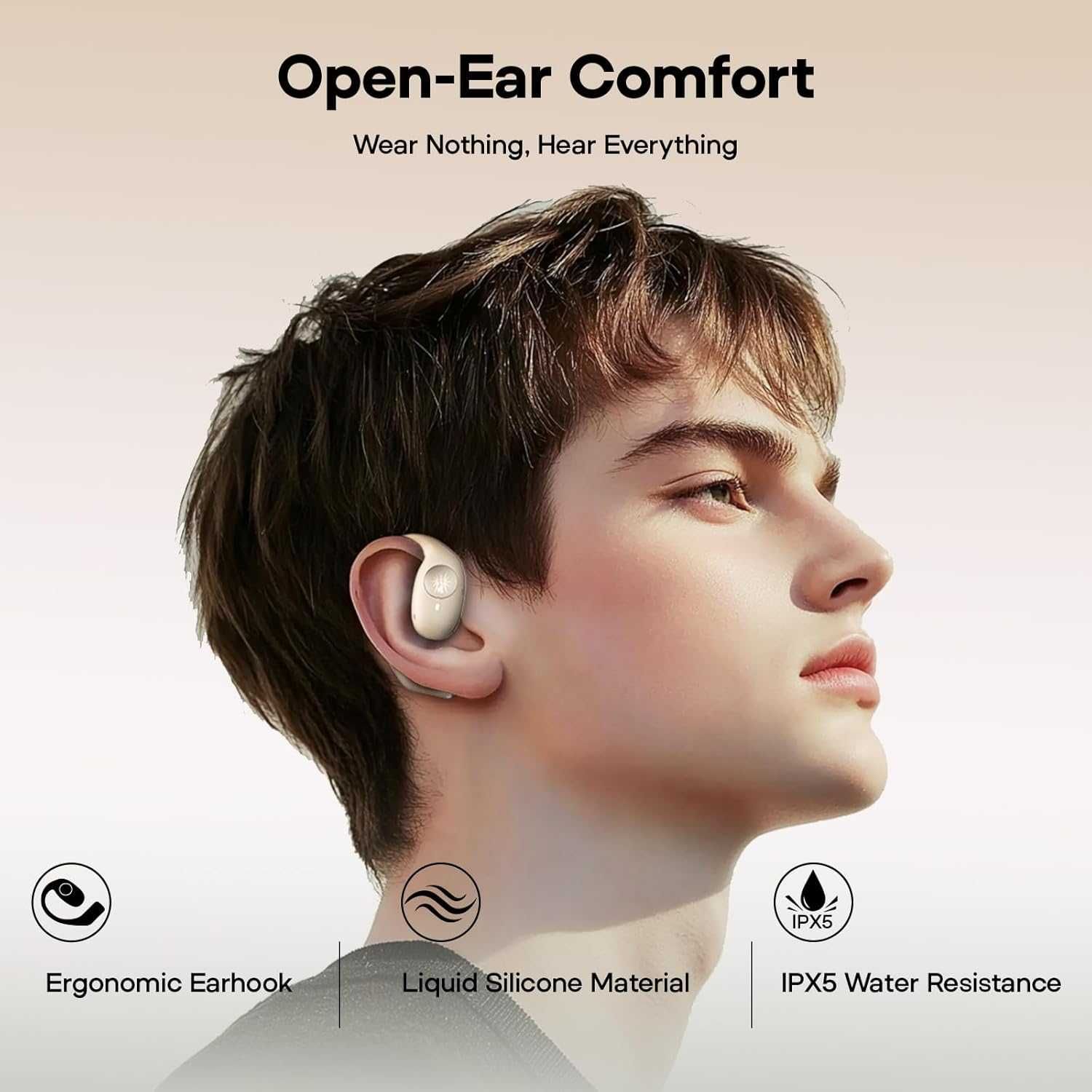 Linsoul Kiwi Ears Spark OWS Безжични слушалки с отворени уши