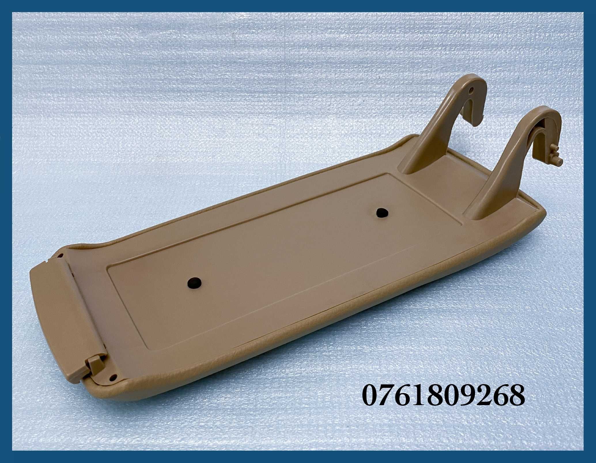 Capac piele cotiera pentru Audi A4 B7 / A6 C5 - negru / gri / bej