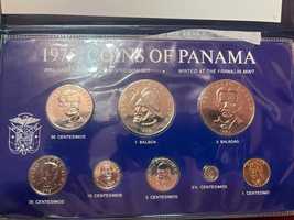 set monede Republica Panama