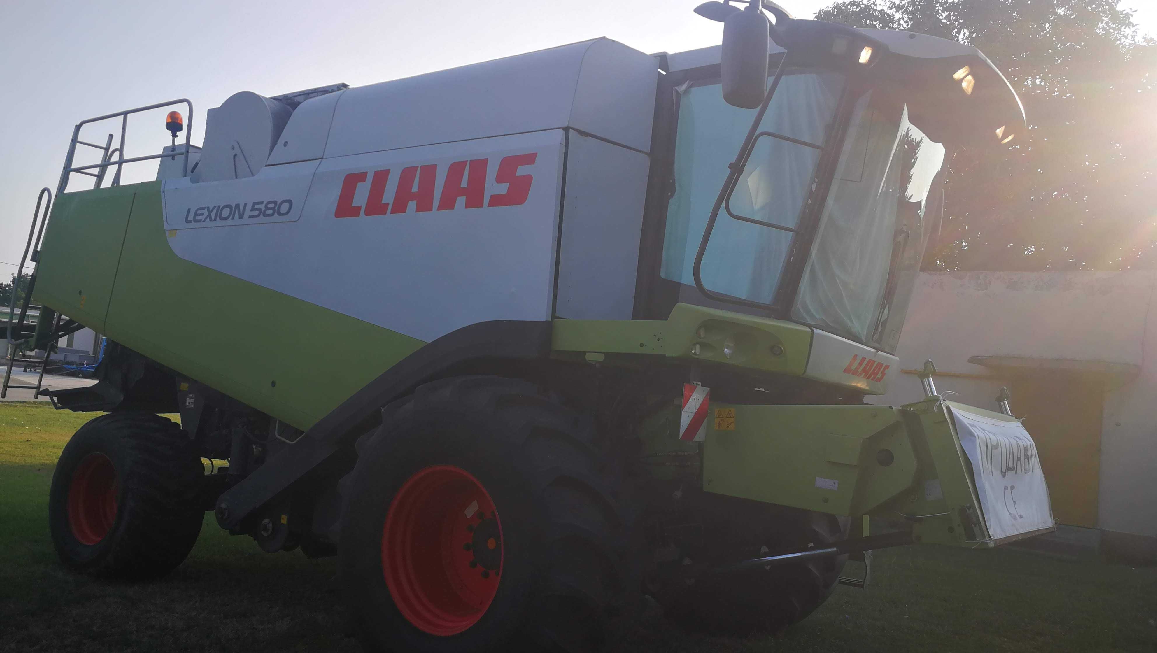 Комбайн Claas Lexion 580