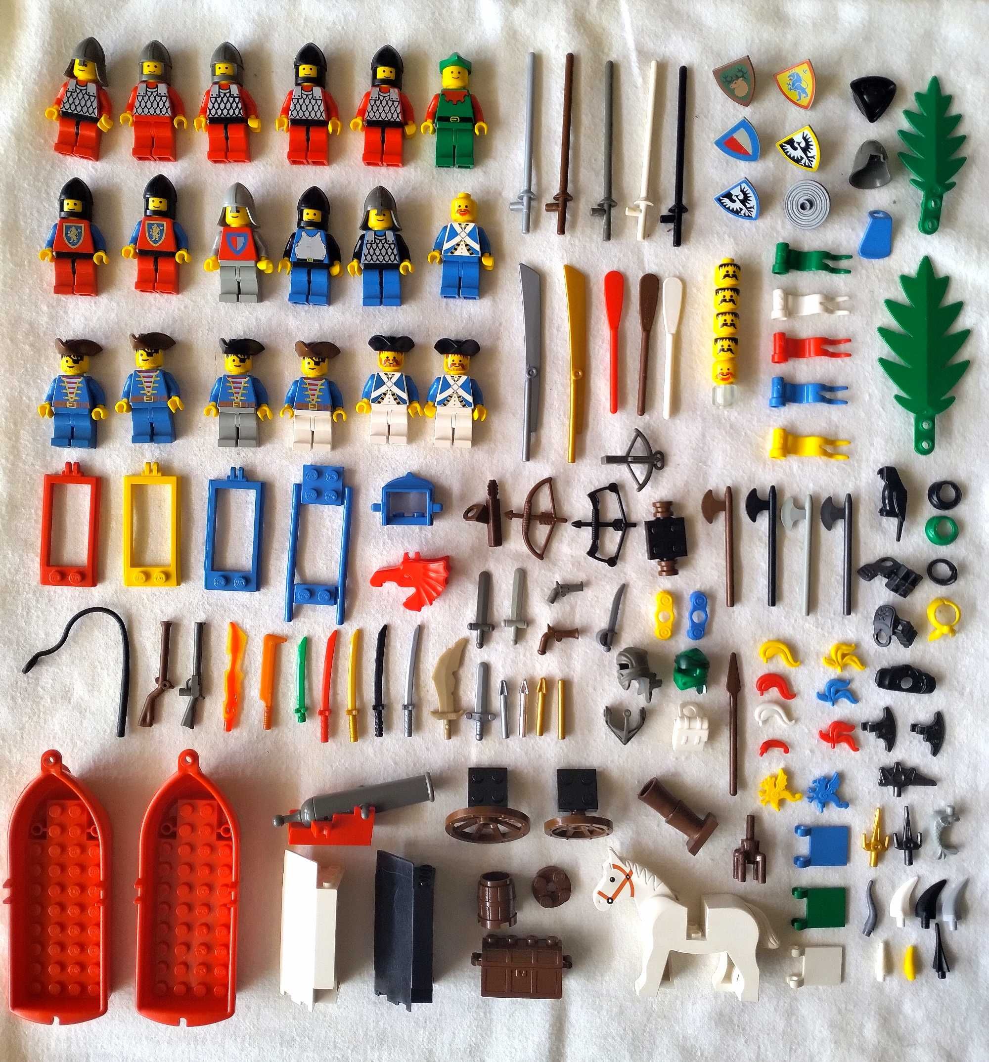 Lego Pirates/Castle/Western/Ninjago Mинифигури и аксесоари