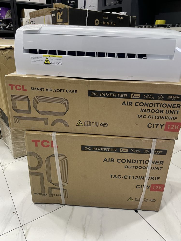 Кондиционер TCL 12/18/24 DC Invertor Доставка бесплатно
