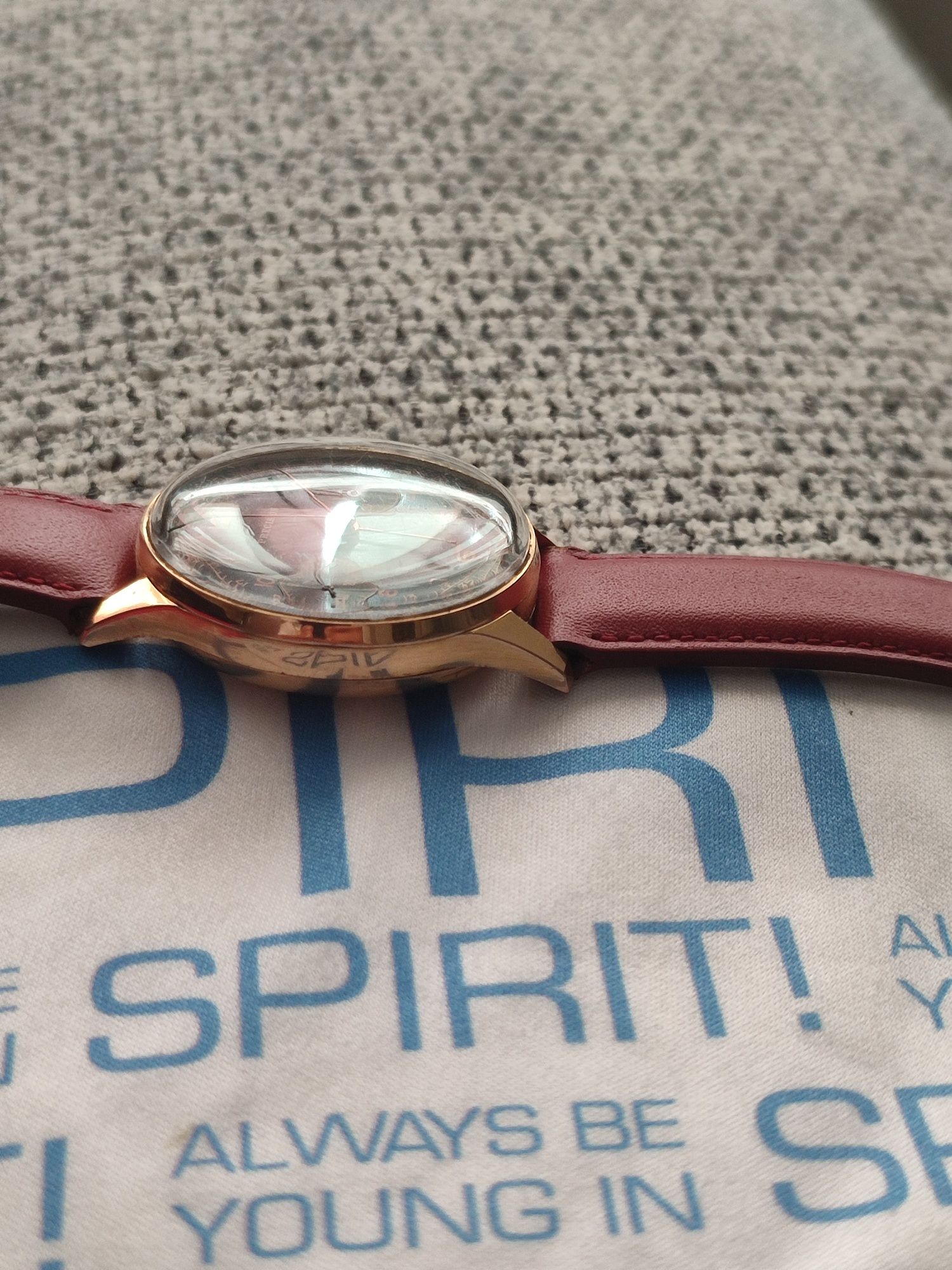 Ceas Chronometer Vintage  18KRose Gold  Swiss  diametru 35 fc .Ediție