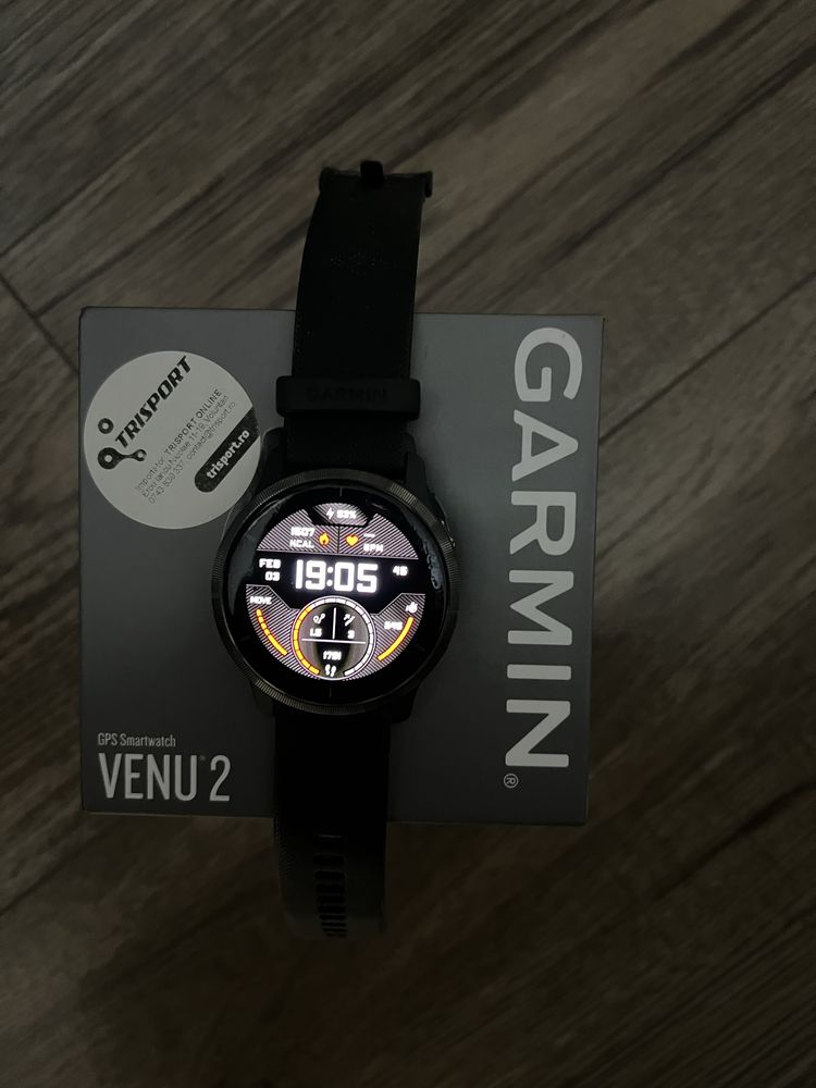 Smartwatch garmin venu 2 black