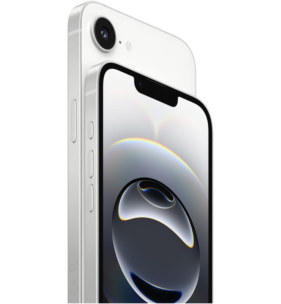НОВ!!! Apple iPhone 16e, 128GB, 5G, White